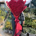 دسته گل ژیپسوفیلا قلبی شماره 01