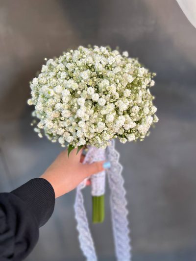 دسته گل عروس ژیپسوفیلا شماره 01