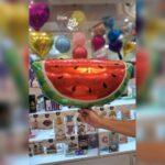 فویلی قاج هندوانه - بادکنک یلدا - فویلی - بادکنک فویلی -