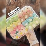 مارشمالوعروسکی- هدیه - پاستیل- شکلات - پک هدیه - پاستیل - شکلات - هدیه شکلات - تولد - خوشمزه -