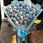 بوکت خرسی دسته گل عروسکیM13