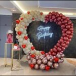 بادکنک آرایی تم قلب