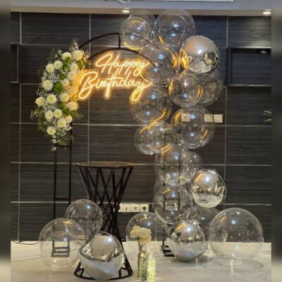 بادکنک آرایی و گل آرایی