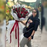دسته گل رز