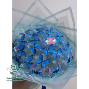 دسته گل پروانه و استیج
