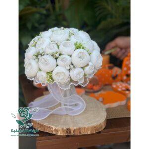 دسته گل عروس مصنوعی پیونی