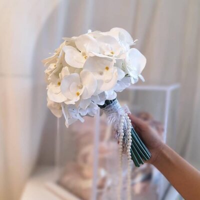 دسته گل عروس ارکیده